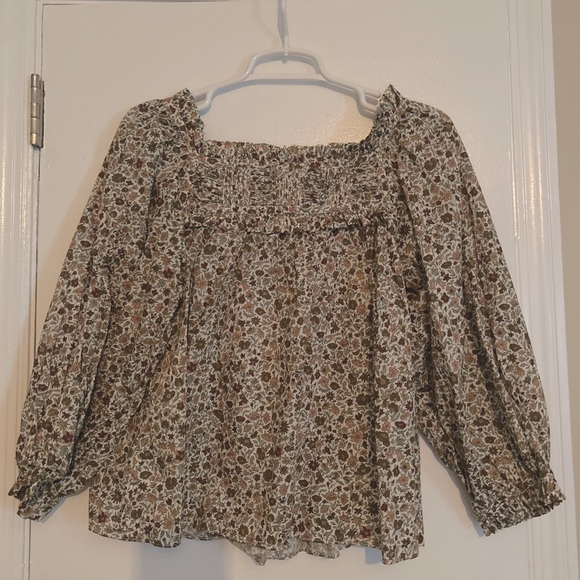 Doen Rare Liberty Fabric Top, Like New, XS - Picture 1 of 3